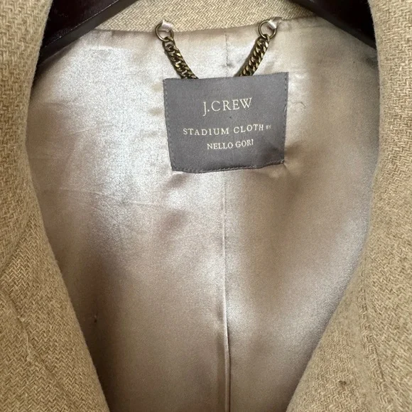 J.Crew Stadium Cloth by Nello Goro Cocoon - Picture 3 of 3